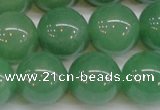 CAJ617 15.5 inches 18mm round AA grade green aventurine beads