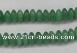 CAJ629 15.5 inches 4*8mm rondelle green aventurine beads