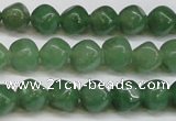 CAJ669 15.5 inches 7*7mm cube green aventurine beads