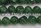 CAJ670 15.5 inches 9*9mm cube green aventurine beads