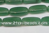 CAJ674 15.5 inches 6*9*20mm freeform green aventurine beads