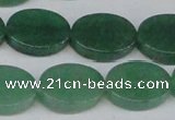 CAJ681 15.5 inches 15*20mm oval green aventurine beads