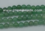 CAJ71 15.5 inches 6mm round green aventurine beads wholesale