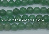 CAJ72 15.5 inches 8mm round green aventurine beads wholesale