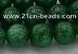 CAJ724 15.5 inches 12mm round green aventurine beads wholesale