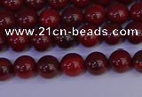 CAJ750 15.5 inches 4mm round apple jasper beads wholesale