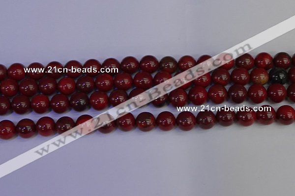 CAJ753 15.5 inches 10mm round apple jasper beads wholesale