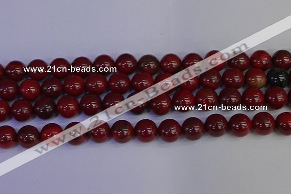 CAJ755 15.5 inches 14mm round apple jasper beads wholesale