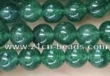 CAJ810 15.5 inches 4mm round green Indian aventurine beads