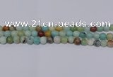 CAM03 round mixed color  8mm  natural amazonite beads wholesale