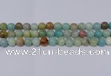 CAM04 10mm  round mixed color natural amazonite beads Wholesale