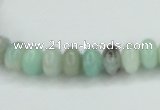 CAM100 15.5 inches 6*10mm rondelle amazonite gemstone beads