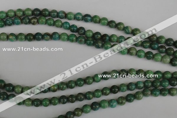 CAM1001 15.5 inches 6mm round natural Russian amazonite beads