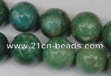 CAM1006 15.5 inches 16mm round natural Russian amazonite beads