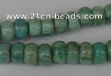 CAM1010 15.5 inches 4*7mm rondelle natural Russian amazonite beads