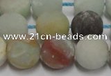 CAM1104 15.5 inches 12mm round matte amazonite beads wholesale