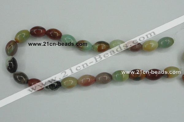 CAM112 15.5 inches 13*18mm rice amazonite gemstone beads wholesale