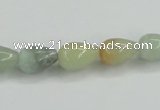 CAM114 15.5 inches 8*12mm teardrop amazonite gemstone beads