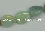 CAM116 15.5 inches 13*18mm flat teardrop amazonite gemstone beads