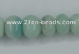 CAM126 15.5 inches multi-size rondelle amazonite gemstone beads