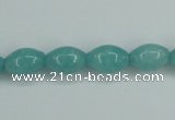 CAM129 15.5 inches 8*12mm rice amazonite gemstone beads wholesale