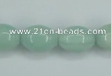 CAM131 15.5 inches 13*18mm rice amazonite gemstone beads wholesale