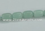 CAM132 15.5 inches 8*12mm drum amazonite gemstone beads wholesale