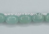 CAM133 15.5 inches 10*14mm drum amazonite gemstone beads wholesale