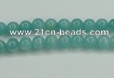 CAM134 15.5 inches 6mm round amazonite gemstone beads wholesale