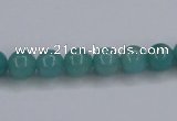 CAM135 15.5 inches 8mm round amazonite gemstone beads wholesale