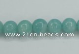 CAM136 15.5 inches 10mm round amazonite gemstone beads wholesale