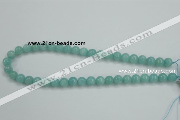 CAM136 15.5 inches 10mm round amazonite gemstone beads wholesale