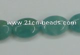 CAM147 15.5 inches 13*18mm oval amazonite gemstone beads wholesale