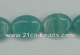 CAM148 15.5 inches 15*20mm oval amazonite gemstone beads wholesale