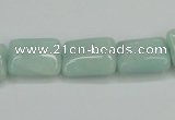 CAM149 15.5 inches 12*16mm rectangle amazonite gemstone beads