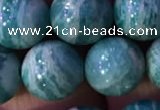 CAM1653 15.5 inches 10mm round Russian amazonite gemstone beads