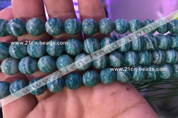 CAM1653 15.5 inches 10mm round Russian amazonite gemstone beads