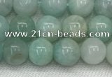 CAM1681 15.5 inches 6mm round natural amazonite beads wholesale