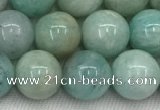 CAM1682 15.5 inches 8mm round natural amazonite beads wholesale