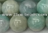 CAM1684 15.5 inches 12mm round natural amazonite beads wholesale