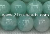 CAM1688 15.5 inches 10mm round natural amazonite beads wholesale