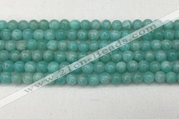 CAM1691 15.5 inches 6mm round natural amazonite gemstone beads