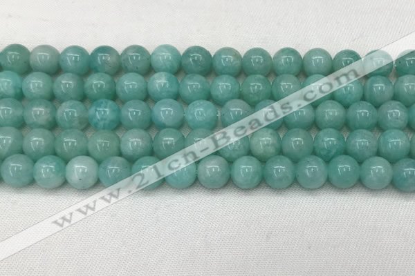 CAM1692 15.5 inches 8mm round natural amazonite gemstone beads