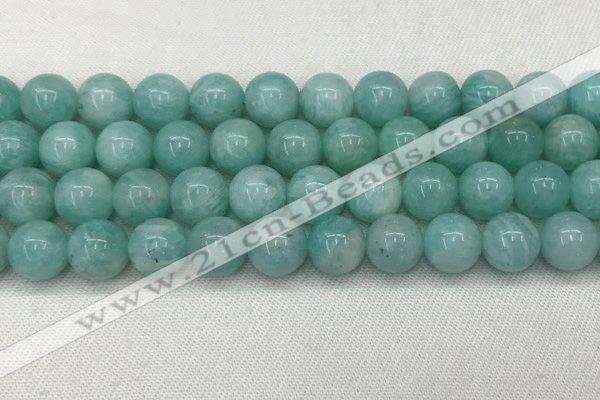 CAM1694 15.5 inches 12mm round natural amazonite gemstone beads