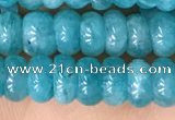 CAM1713 15.5 inches 4*6mm rondelle natural amazonite beads