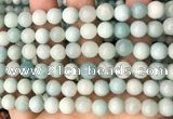 CAM1723 15.5 inches 10mm round amazonite beads wholesale