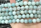 CAM1733 15.5 inches 10mm round amazonite gemstone beads