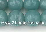 CAM1741 15.5 inches 12mm round amazonite gemstone beads