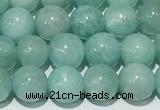 CAM1766 15 inches 6mm round amazonite gemstone beads