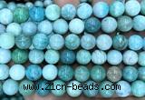 CAM1813 15 inches 10mm round amazonite gemstone beads